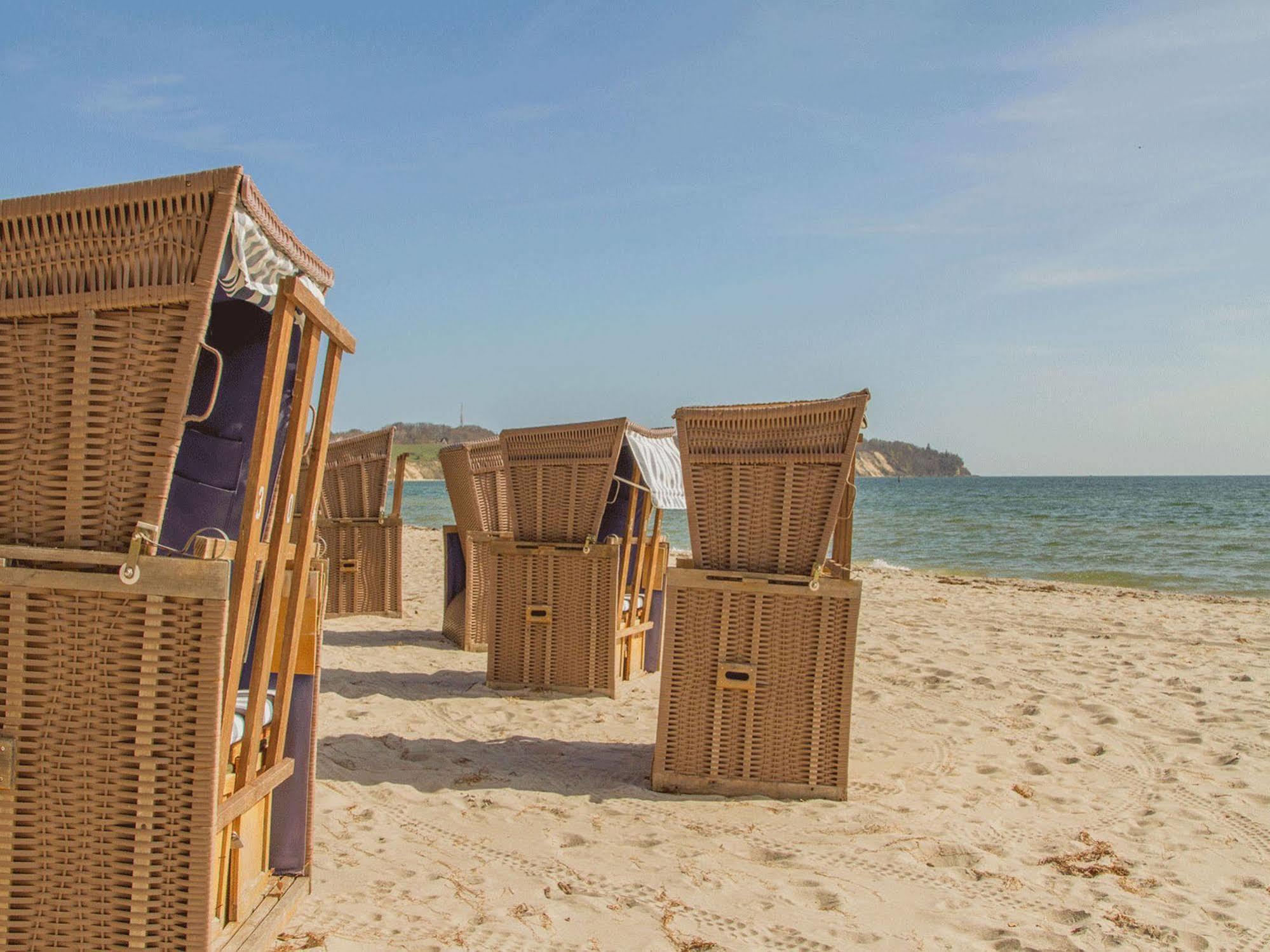 Ferienhus Baabe Fewo 01 Terrasse, Sauna- Und Schwimmbadnutzung Im Ahoi Sellin Dış mekan fotoğraf